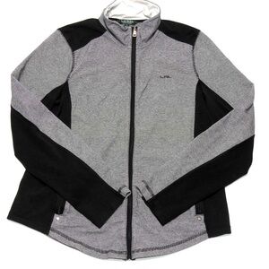 Ralph Lauren LRL Track Jacket Womens XL Black White Stripe